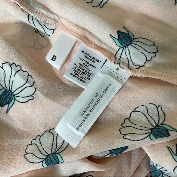 NWT LOFT Pink Lotus Utility Blouse Size XL - Picture 7 of 12